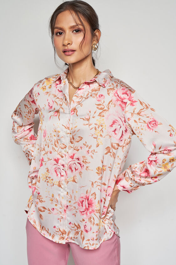 Bloom Town Loose-Fit Top, Multi Color, image 1